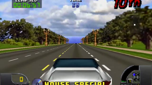 Cruis'n USA gameplay screenshot