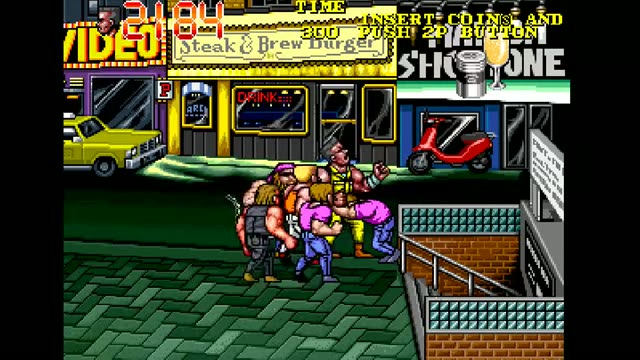 The Combatribes Arcade gameplay screenshot