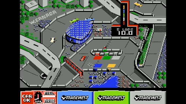 Danny Sullivan's Indy Heat gameplay screenshot