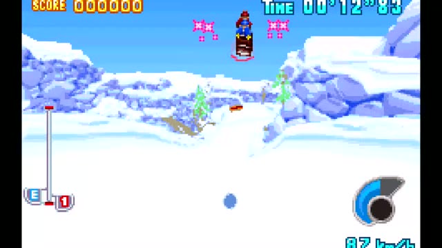 Disney Sports - Snowboarding gameplay screenshot