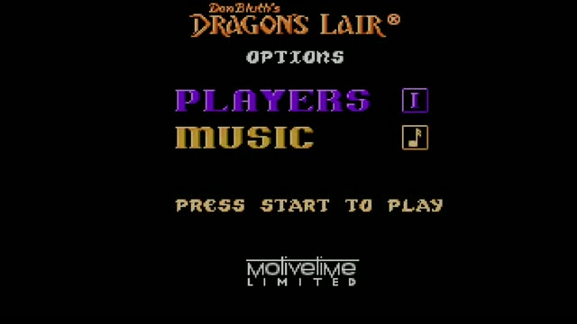 Dragon's Lair gameplay screenshot