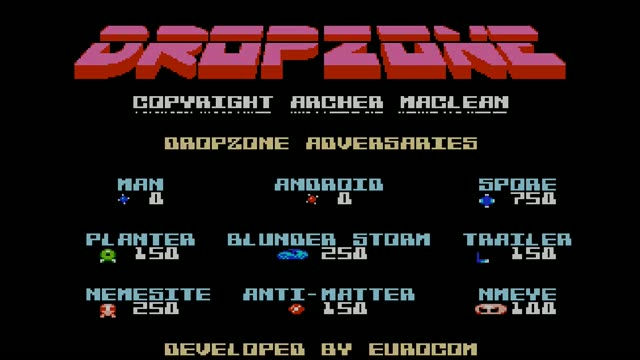 Dropzone gameplay screenshot