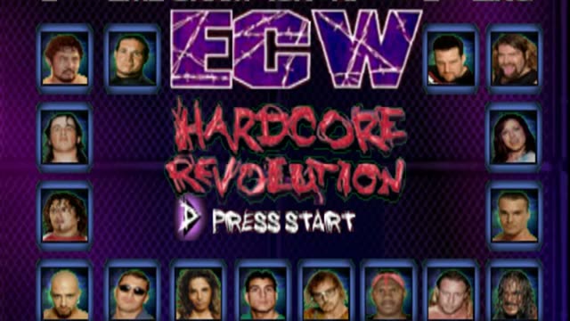 ECW Hardcore Revolution gameplay screenshot