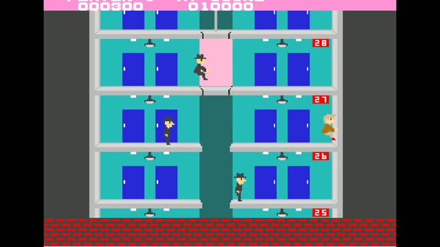 Elevator Action Arcade gameplay