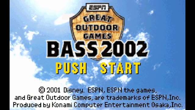 ESPN Great Outdoor Games - Bass 2002 gameplay screenshot