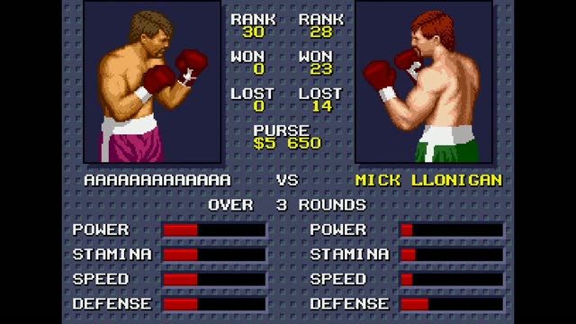 Evander Holyfield's ''Real Deal'' Boxing gameplay screenshot