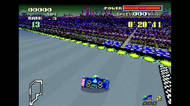 F-Zero gameplay screenshot