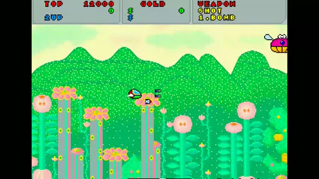 Fantasy Zone gameplay screenshot