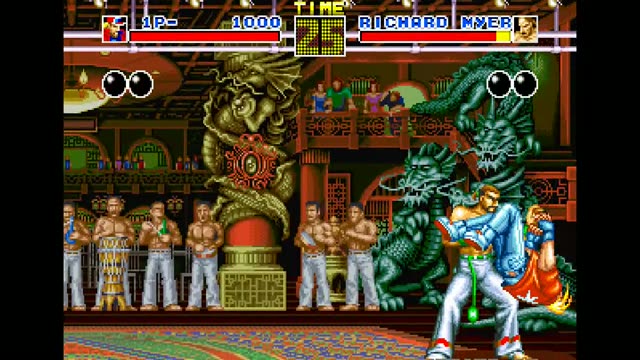 Fatal Fury - King of Fighters / Garou Densetsu - Shukumei no Tatakai gameplay screenshot