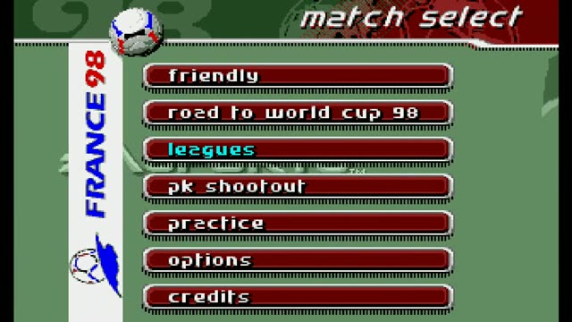 Fifa 98 - Road To World Cup gameplay screenshot