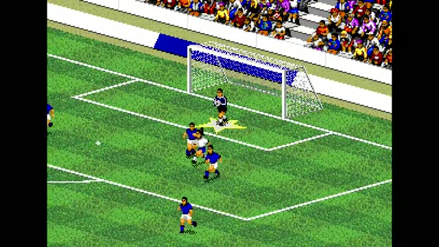 FIFA International Soccer gameplay screenshot