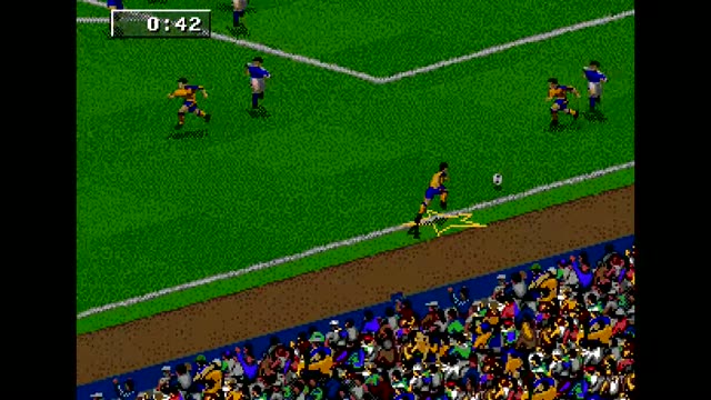FIFA Soccer '96 gameplay screenshot