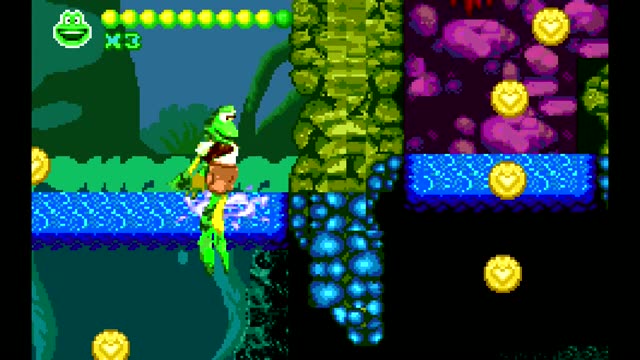 Frogger Advance - The Great Quest gameplay screenshot