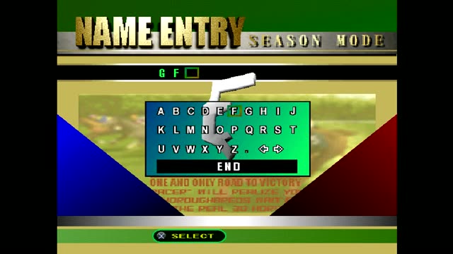 Gallop Racer gameplay screenshot
