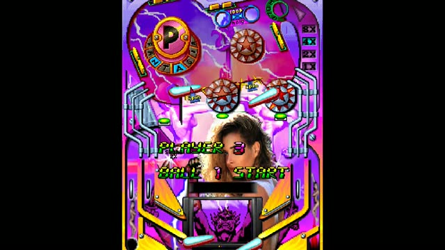 Gals Pinball gameplay screenshot