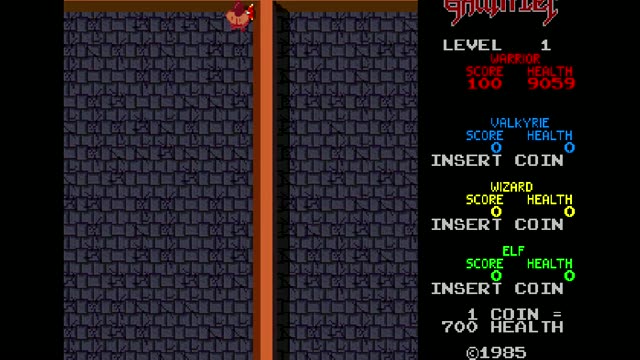 Gauntlet Arcade gameplay screenshot