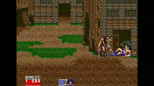 Golden Axe II gameplay screenshot