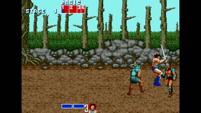 Golden Axe gameplay