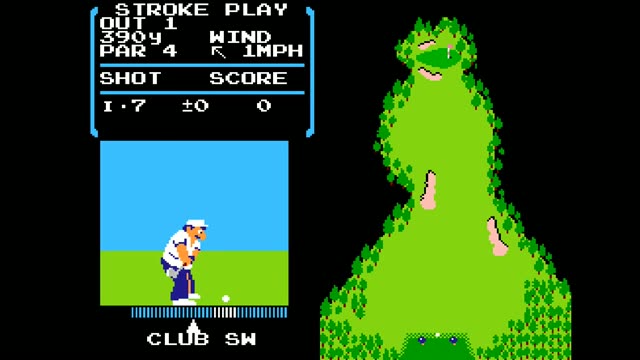 Golf gameplay screenshot