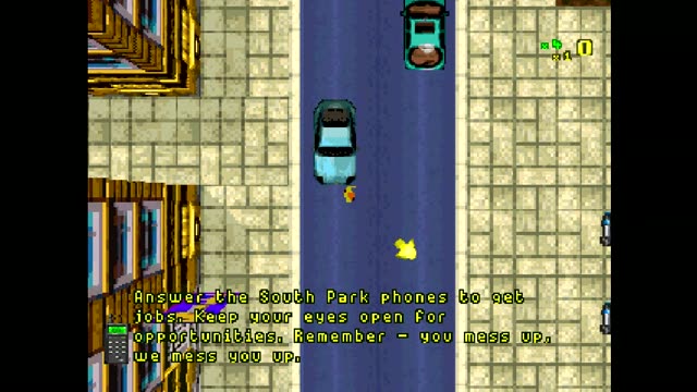 Grand Theft Auto gameplay screenshot