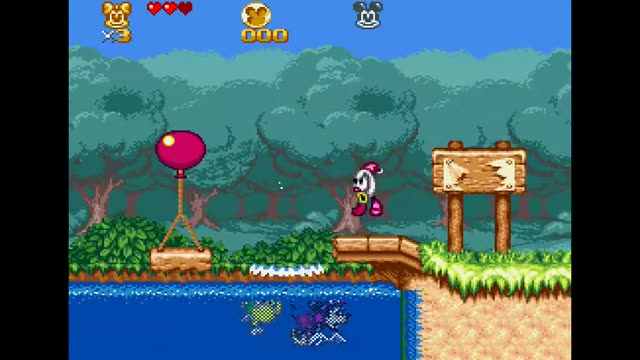 Great Circus Mystery Starring Mickey & Minnie, The gameplay screenshot
