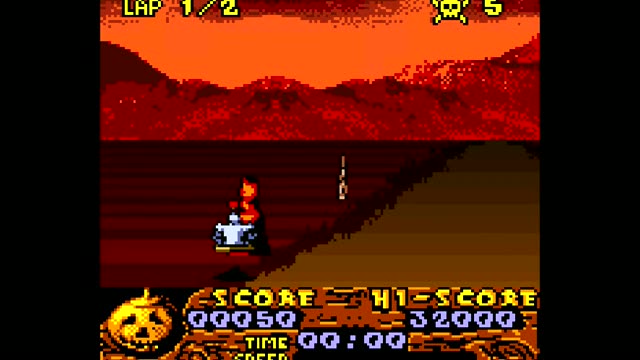 Halloween Racer gameplay screenshot