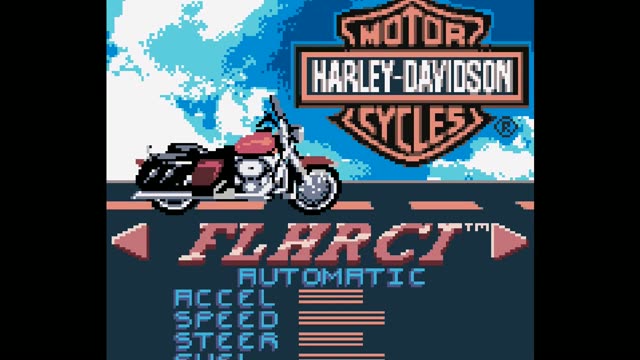 Harley-Davidson Motor Cycles - Race Across America gameplay screenshot