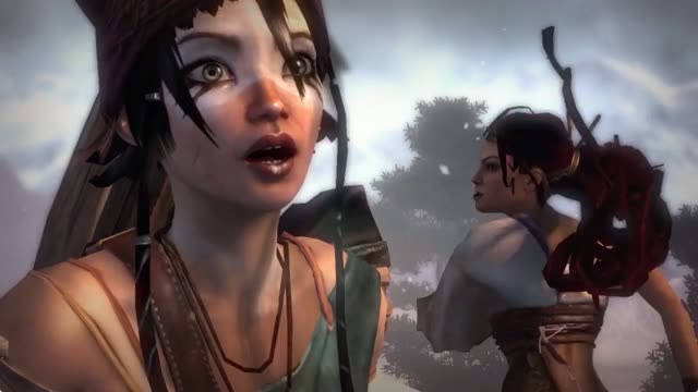 Heavenly Sword gameplay screenshot