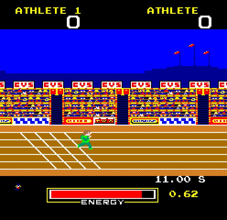 Hunchback Olympic gameplay screenshot
