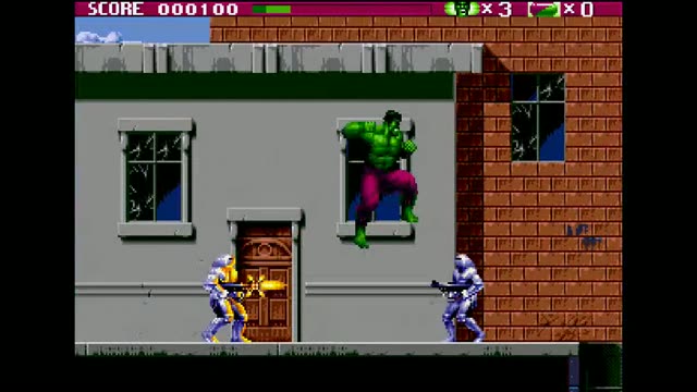 Incredible Hulk, The gameplay screenshot