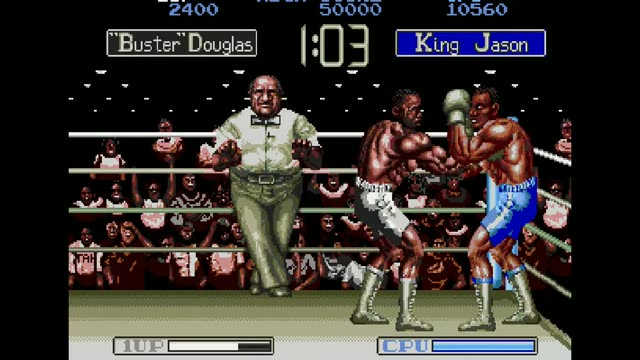 James ''Buster'' Douglas Knockout Boxing gameplay screenshot