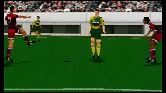 Jikkyou J.League Perfect Striker gameplay screenshot