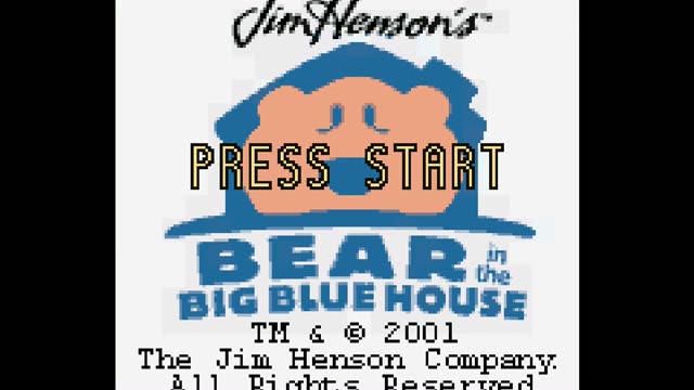 Jim Henson's Bear in the Big Blue House gameplay screenshot