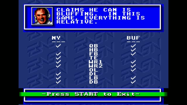 John Madden Football — SNES