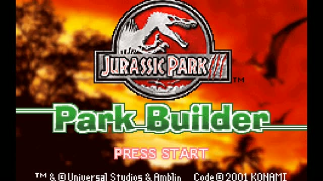 Jurassic Park III - Park Builder gameplay screenshot