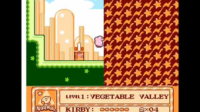 Kirby's Adventure gameplay screenshot