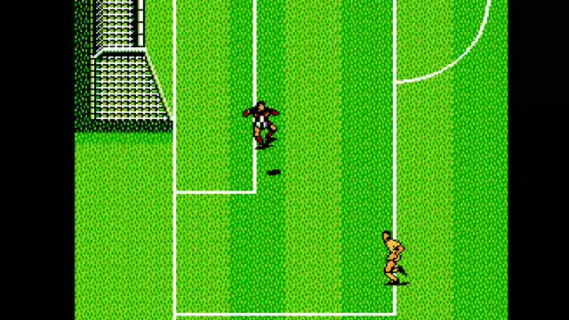 Konami Hyper Soccer gameplay screenshot