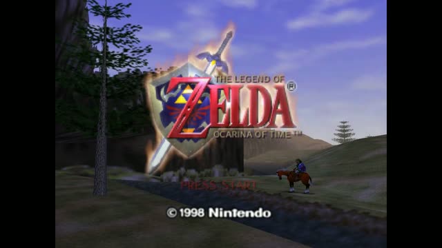 Legend of Zelda, The - Ocarina of Time gameplay screenshot
