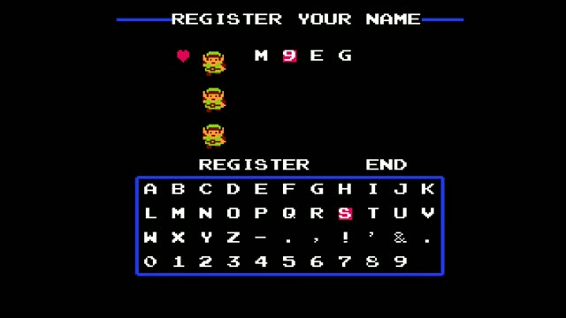 Legend of Zelda, The gameplay screenshot