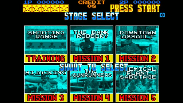 Lethal Enforcers gameplay screenshot