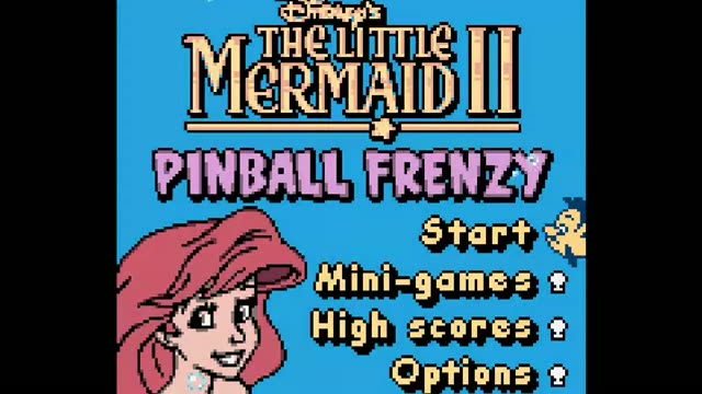 Little Mermaid II, The - Pinball Frenzy gameplay screenshot