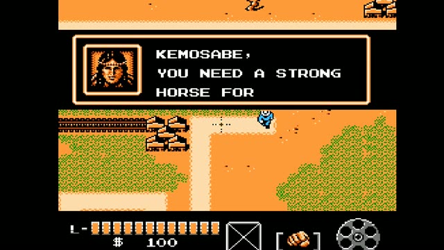 Lone Ranger, The gameplay screenshot