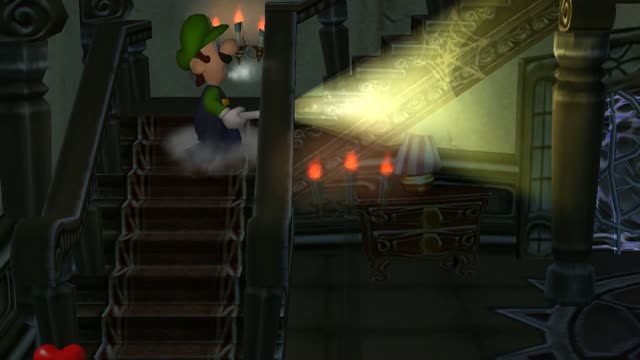 Luigi's Mansion gameplay screenshot