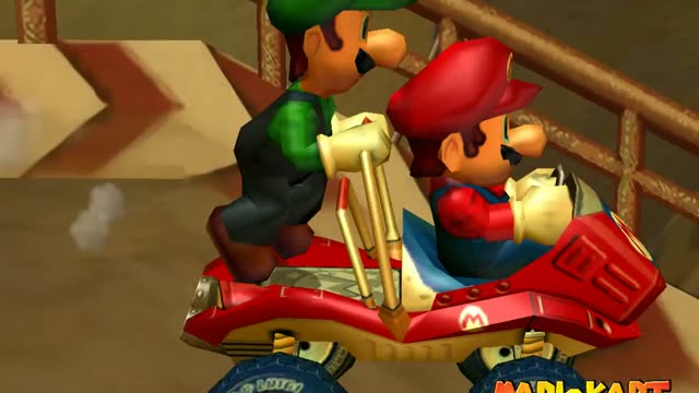 Mario Kart Double Dash HD Version gameplay screenshot