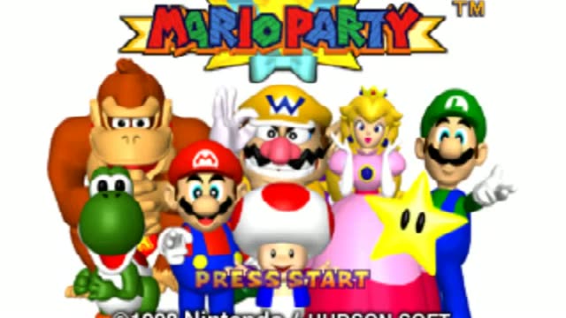 Mario Party gameplay screenshot