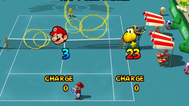 Mario Power Tennis gameplay screenshot