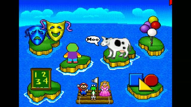 Mario's Early Years - Preschool Fun gameplay screenshot