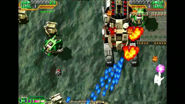 Mars Matrix: Hyper Solid Shooting gameplay screenshot