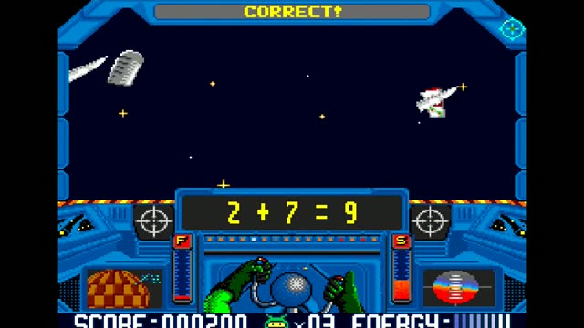Math Blaster - Episode 1 gameplay screenshot