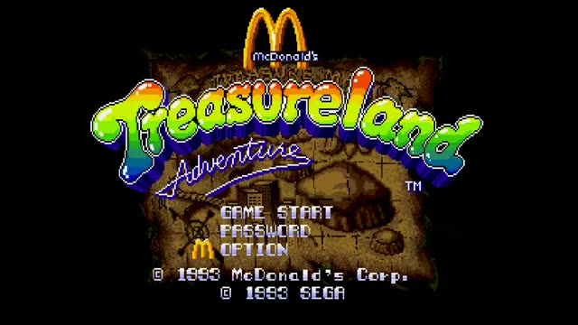 Mcdonald's Treasure Land Adventure gameplay screenshot